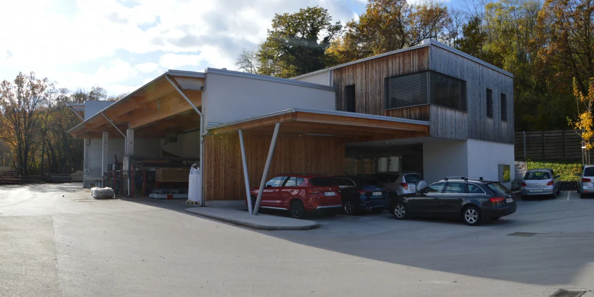 Skladiščno proizvodni objekt za sušilnico in kogeneracijo Poganci — fotografija 1